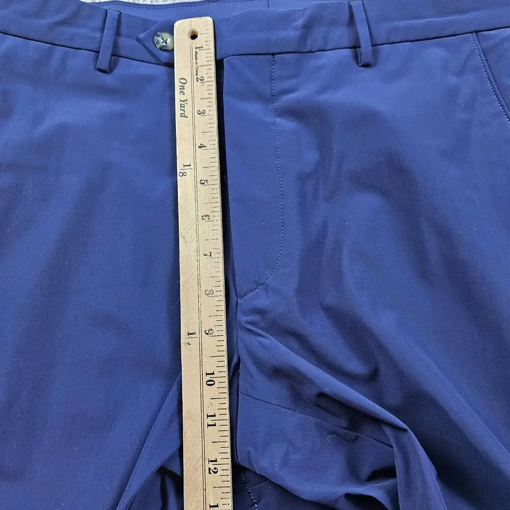 Zanella Active Pants Mens 33x29* Blue Golf Casual Stretch Performance Flex